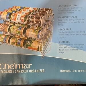 Stackable Can Storage Organizer New